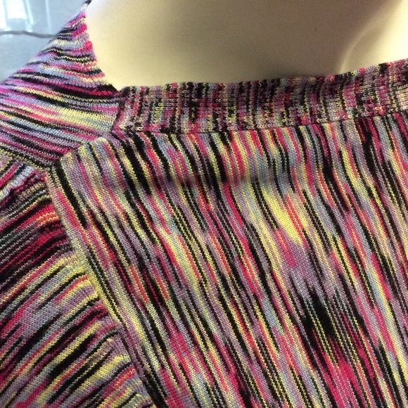100% bamboo batwing multicoloured sweater - Picture 6 of 10